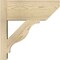 Ekena Millwork Funston Slat Rough Sawn Outlooker, Douglas Fir, 8"W x 18"D x 18"H OUT08X18X18FST06RDF - alternate 2